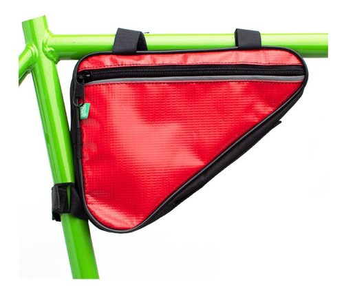 Bolso Bicicleta Impermeable Triángulo 1l Rojo Nuevo Onwheels