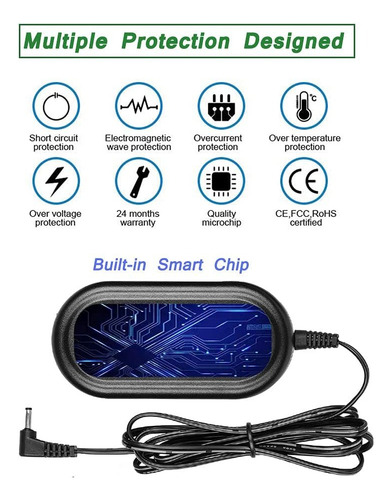 Adaptador De Corriente Batería Simulada Para Canon T5i T4i