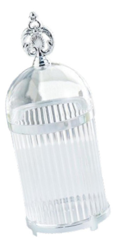 Tarro De Almacenamiento, Cuchara Borde Plateado Transparente