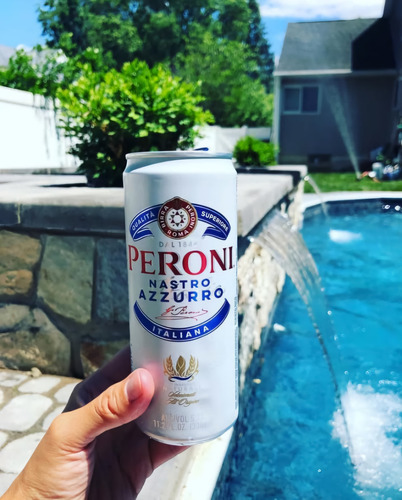 6 Latas De Cerveza Birra Peroni Importadas De Italia
