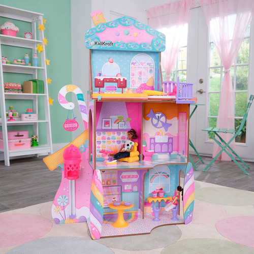 Casa De Muñecas, Castillo De Azúcar, Kidkraft Color Rosa