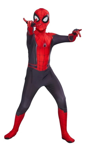 Imagen 1 de 2 de Disfraz Hombre Araña Spiderman Lejos De Casa Adulto