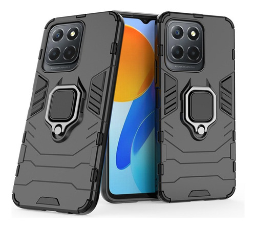 Capa Para Honor X6s X6 Multifuncional Com Vidro Filme E Anel