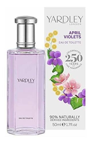 Edt 1.7 Onzas April Violets Por Yardley Of London Para