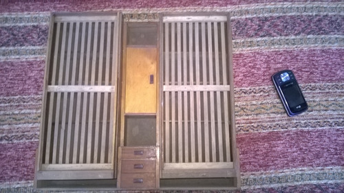 Imagen 4 de 10 de Antiguo Juguete Muñeca Cama Plegable Americana No Ropero