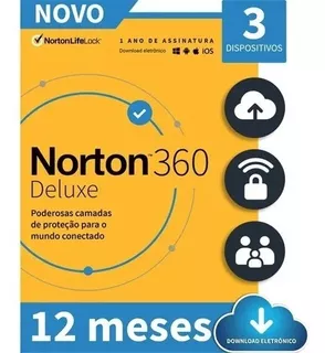 Norton Antivirus Plus P/3 Dispositivos 12 Meses Download