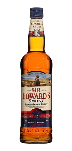 Sir Edward's Smoky Scotch Whisky 700 Ml Operativo Aperitivo 