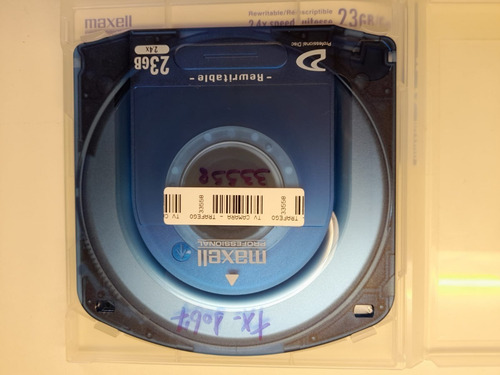 15 Unidades De Disco Xdcam Maxell 23gb Modelo Pd-23sl (Usado)
