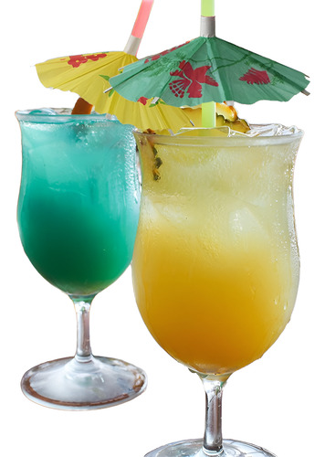 Decoração De Bar De Verão Canudo De Guarda-chuva De Suco Des