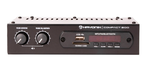 Amplificador 20w Rms Com Bluetooth Compact 200 Hayonik