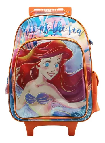 Mochila la online sirenita con ruedas