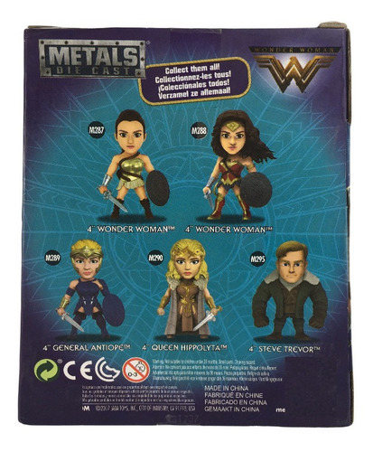 Jada Metalfigs Dc Wonder Woman General Antiope