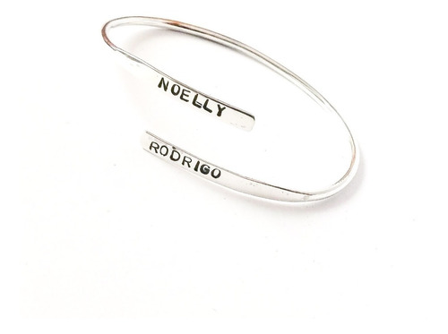 Brazalete Personalizado Plata Ley 925 