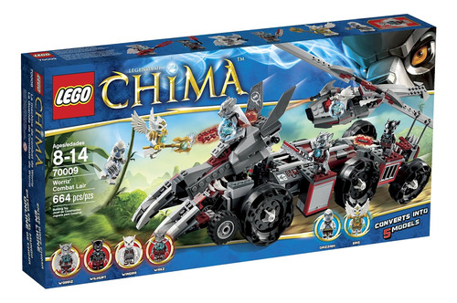 Lego Chima 70009 Worriz Guarida De Combate.