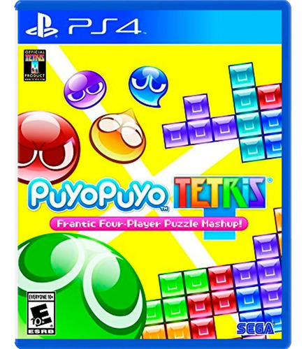 Puyo Puyo Tetris Para Playstation 4 Ps4 Fisico