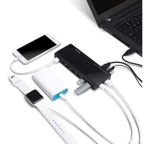 Hub Tp-link Usb 3.0 Tp-link Uh720 Usb 7 Puertos 3.0 + 2 Fast