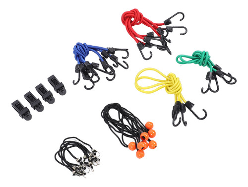 Juego De 32 Cuerdas Elásticas De Alta Elasticidad Y Alta Res