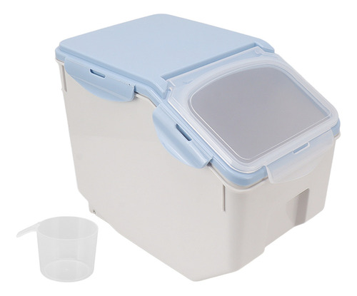 Recipiente De Almacenamiento De Arroz Con Vaso Sellado Hermé