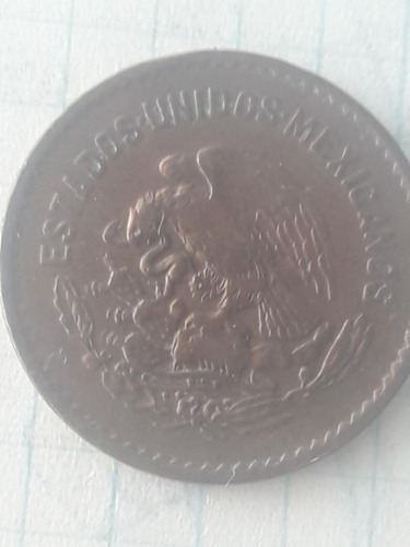 Moneda De 20 Centavos De 1954