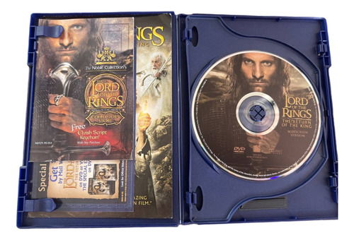 Película The Lord Of The Rings The Return Of The King (dvd)