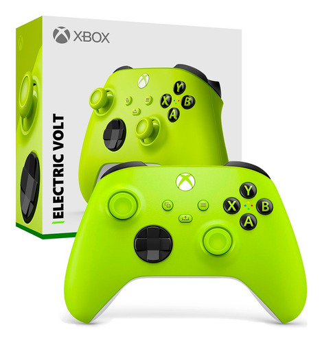 Mando Xbox Series X/s One Verde Electric Volt Inalámbrico