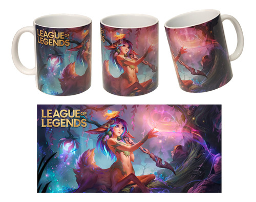 Taza Cerámica League Of Legends, Café, Té