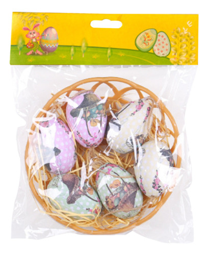 Huevos De Pascua Para Colgar, Cestas Tejidas, Huevos De Pasc