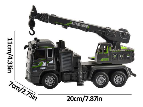 Grúa Rc Coche De Construcción Mecánica Excavadora Y Nivelado