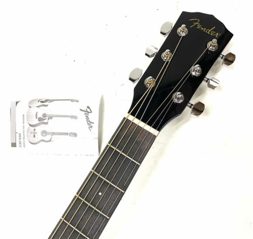 Violão Fender Dreadnought Cd-60 Cutaway Elétrico C/ Case