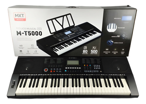 Teclado Musical Mxt M-t5000 61 Teclas Sensitivas 