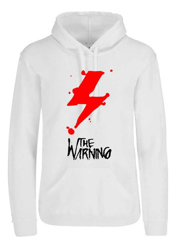 Sudadera The Warning Logo Rayo Rock 1 Con Gorro