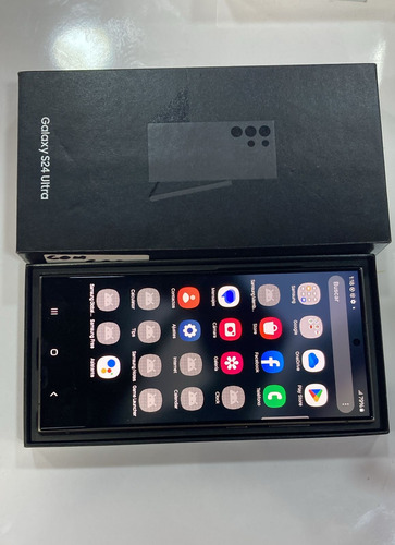Samsung Galaxy S24 Ultra 5g Dual Sim 1 Tb Titanium Black 12 Gb Ram Solo Probado. (Usado)
