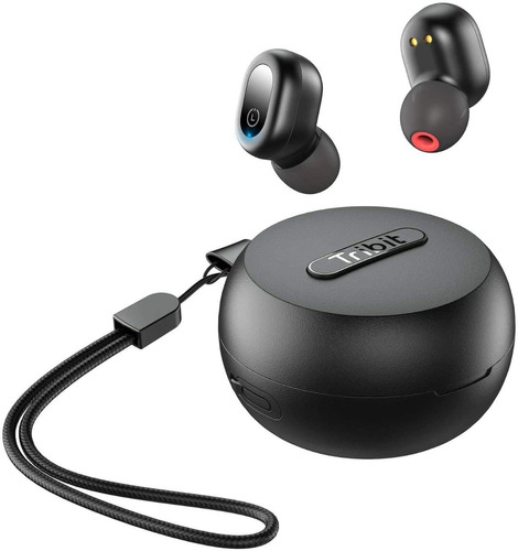 Tribit Audífonos Bluetooth Flybuds 1 Ipx8 Carga Inalámbrica Color Negro