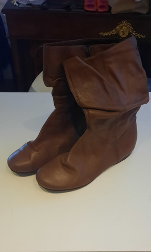 Botas Gianni Fermani Talle 38 Cuero