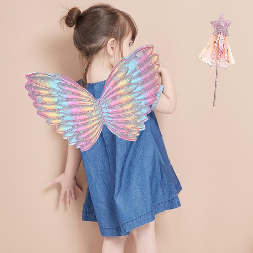 Conjunto De Disfraz De 2 Piezas Para Violeta Multicolor