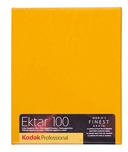Filme Colorido Kodak Ektar 100 - Formato 4x5 - 10 Folhas