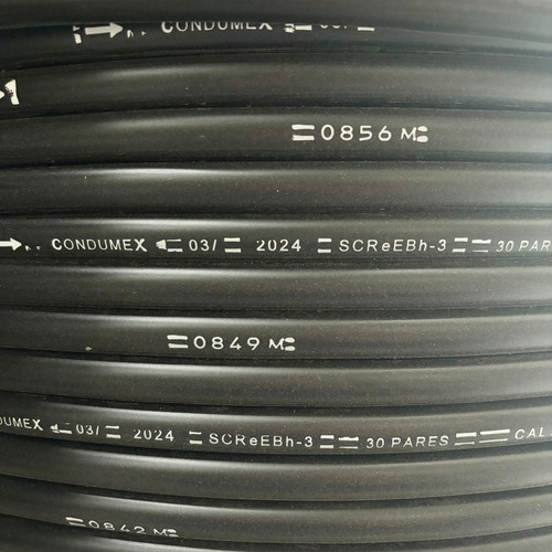 Cable Para Exterior 30 Pares 26 Awg Screbh-3 Condumex 627002