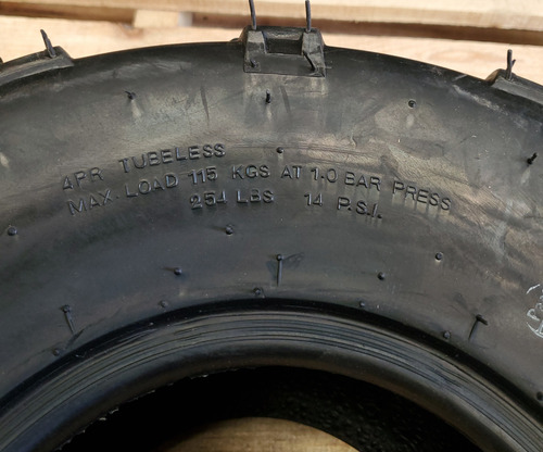 2 Llantas 16x8-7 Cuatrimoto Worcraft Tl 4pr F978