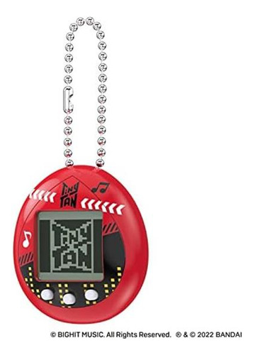 Tamagotchi Nano Bts Tinytan Rojo, Digital Coleccionable