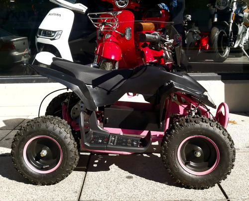 Imagen 16 de 16 de Cuatriciclo Mini Atv Eléctrico Okm Sunra Niños - Regalo V