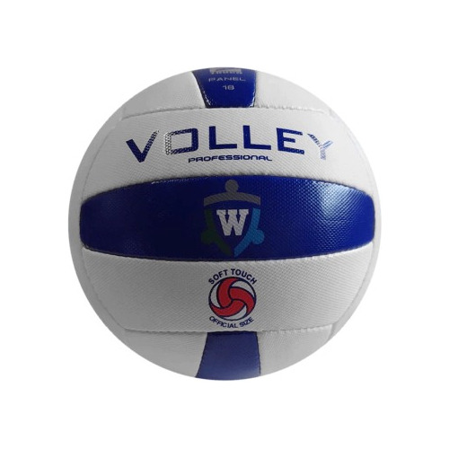 Pelota De Voley Wolfi 18 Gajos Nº4 Cosida Semi Profesional