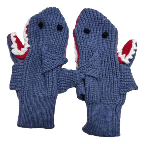 Guantes De Tiburón, Guantes De Invierno, Puños Elásticos,
