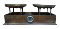 Comprar Balanza Dos Platos Bronce Y Base Madera Sin Mármol Ref. 290