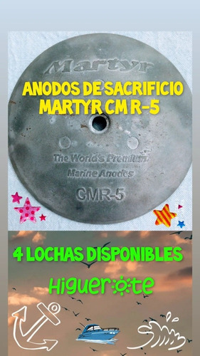 Anodos De Sacrificio Cm R-5 Martyr