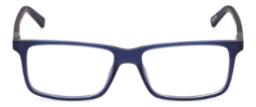 Armação De Óculos Timberland Clipon Masculino Tb1765 091 57 Cor Azul-escuro