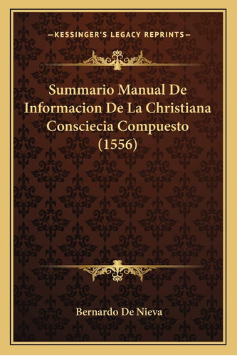 Libro: Summario Manual De Informacion De La Christiana