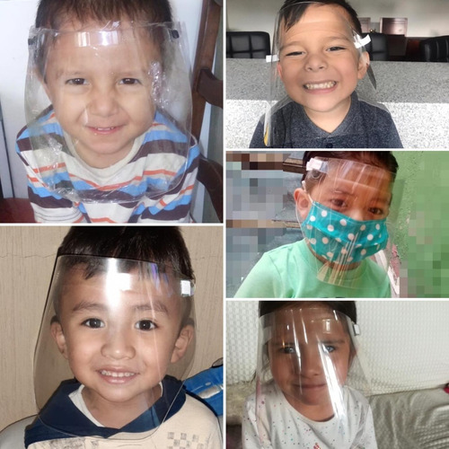 Careta Infantil De Pet-g Cal 20 Reusable Chica (1-6 Años)