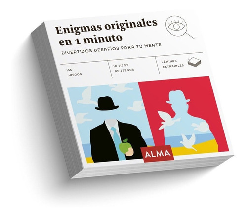 Libro: Enigmas Originales En 1 Minuto / Editorial Alma 