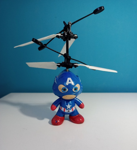 Mini Capitan America Con Helices