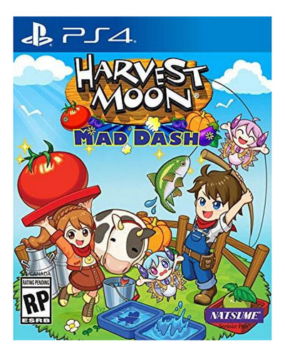 Harvest Moon Mad Dash Juego Nuevo Playstation 4 Ps4 Vdgmrs